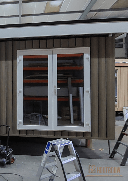 Kunststof Kozijnen en deuren met Geisoleerd HR++ Glas in een Mantelzorgwoning - GB Houtbouw